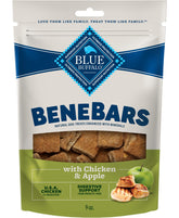 Blue Buffalo BeneBars empaque frontal, aroma atractivo para perros