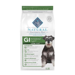 Blue Buffalo: bolsa de 6 lb para dieta GI, primer ingrediente pescado blanco, digestión suave.