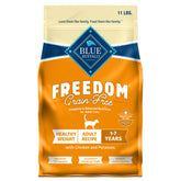 Blue Buffalo Freedom Grain-Free bolsa 11 libras para gatos de interior, control de peso.