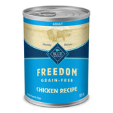 Blue Buffalo Freedom lata 12,5 oz vista frontal para comidas diarias