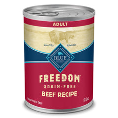 Blue Buffalo Freedom ternera: lata de 12,5 oz con proteína real para energía diaria