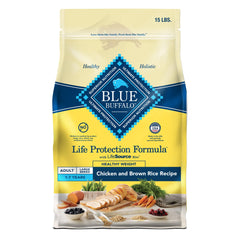 Blue Buffalo Life Protection Formula con pollo real para apoyar músculos