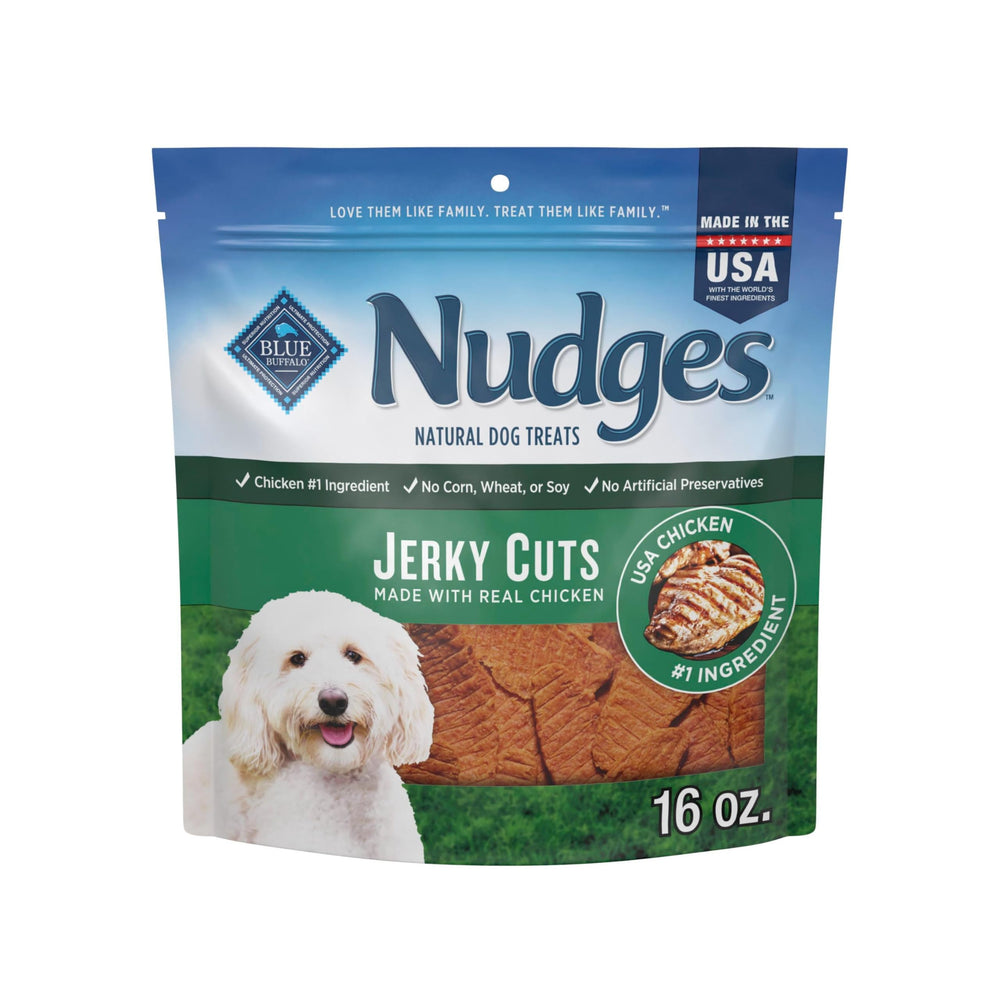 Blue Buffalo Nudges Jerky: morceaux de poulet tendres pour récompenser votre chien
