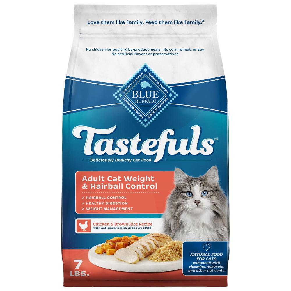 Blue Buffalo Tastefuls: carne real de pollo como primer ingrediente para gato sabroso