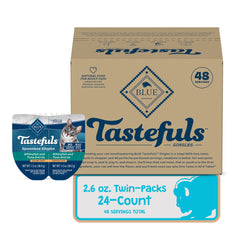 Blue Buffalo Tastefuls, porción individual para una comida conveniente.