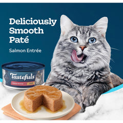 Tastefuls Salmón Pate con nutrición natural para gatos