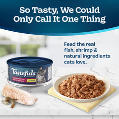Lata Tastefuls: textura húmeda y salsa espesa para cada comida diaria.