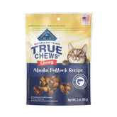 Blue Buffalo True Chews, bolsa de 3 oz recerrable, premio sabroso para gatos