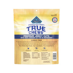 Blue Buffalo True Chews Jerky Cuts Pollo: ingrediente natural adecuado para perros.