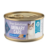 Blue Buffalo True Solutions Urinary Care: lata de 3 oz con pollo real para gatos adultos.