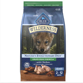 Blue Buffalo Wilderness cachorrito con pollo real para crecimiento sano