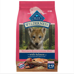 Blue Buffalo Wilderness: primer ingrediente salmón para cachorros.