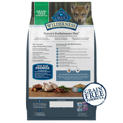 Blue Buffalo Wilderness sin-granos patatas-dulces, plato natural para cachorros