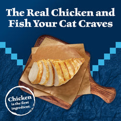 Blue Buffalo Wilderness Delights, pollo como ingrediente principal para una dieta proteica.