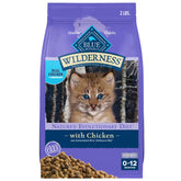 Blue Buffalo Wilderness gatito-pollo-principal: ingrediente real para energía diaria.