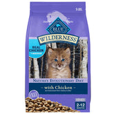 Blue Buffalo Wilderness Gatito: pollo principal para músculos fuertes y crecimiento saludable.
