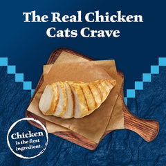 Blue Buffalo Wilderness ingredientes: pollo real y higado para gatitos en crecimiento