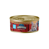 Blue Buffalo Wilderness lata de 5.5 oz abierta para servir la ración diaria.