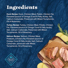 Blue Buffalo Wilderness salmón bocaditos: sabor marino para perros sensibles al sabor.