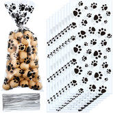 Blulu bolsas con huellas de patitas, ideales para fiestas de mascotas