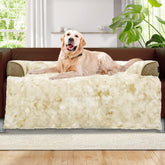 blunique cama para perros, sofa de felpa suave para descanso cómodo