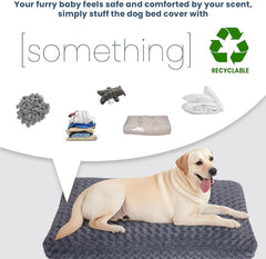 BLVOTKRO funda cama perro lavable a máquina, mantenimiento sencillo