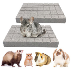 BNOSDM almohadillas afilado garras chinchilla, ideal para rascar y ejercitar.
