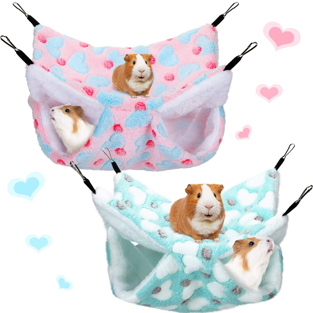 Hamaca Boao para cobaya de 12x12 pulgadas, refugio suave para dormir.