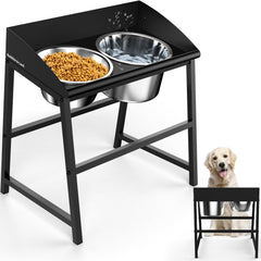 Bobbie & Laxi plato elevado para perros grandes, facilita comer sin mojar el suelo.