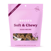 Bocce's Bakery galletas de pato suaves para perros, masticación fácil