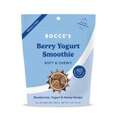 Bocce's Bakery Berry Smoothie para perros, premio suave con ingredientes reales.