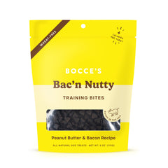 Bocce's Bakery Bac'N Nutty: recompensa de entrenamiento para perros en 6 oz
