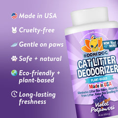Bodhi Dog absorción de olor en arenero: controla líquidos y olores.