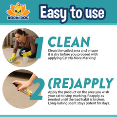 Bodhi Dog Cat No More Marking Spray – aplicación en telas y muebles