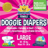 Bodhi Dog pañales femeninos desechables con absorción superior para mayor confort