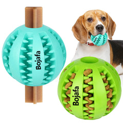 Bojafa pelota dispensadora de premios para cachorro, ideal para interior.