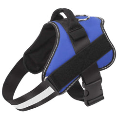 Harnais Bolux sans tirage bleu XS pour chien, réduction de traction lors des balades