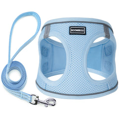 BOOMIBOO arnés para perro sin tirones y ajustable para paseos cómodos.
