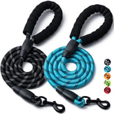BOOMIBOO correa resistente para perros de 4 a 6 pies para paseos confiables.