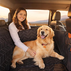 Boops & Floofs extensor convertible para asiento trasero, amplía el espacio para perros y pasajeros.