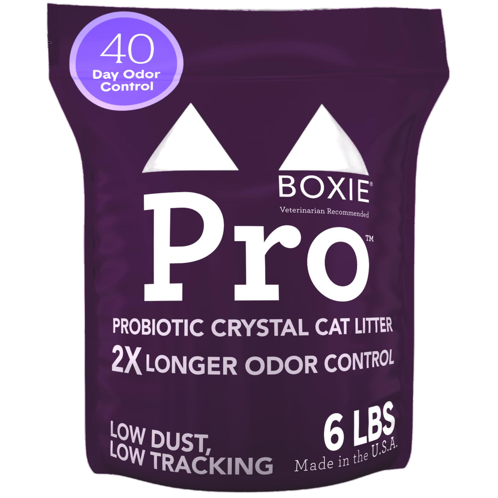 Boxiecat arena probiótica: control de olor por 40 días para gatos