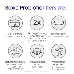 Boxiecat cristales absorbentes neutralizan olores de forma natural