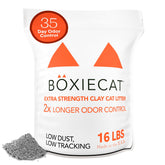 Boxiecat control de olor en la caja de arena para gatos, beneficio de larga duración.