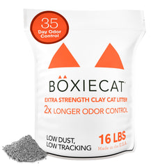 Boxiecat control de olor en la caja de arena para gatos, beneficio de larga duración.