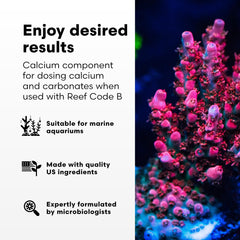Brightwell Aquatics Reef Code A: proporción natural agua de mar para arrecifes.