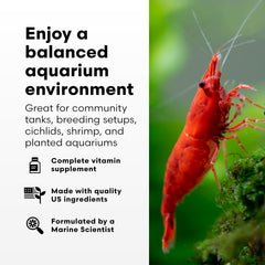 Vitamarin F remojo-alimentos para enriquecer alimentos deficientes en vitaminas para peces.