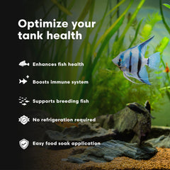 Brightwell Aquatics Vitamarin-F, remojar alimento para absorción óptima de nutrientes