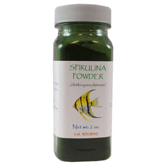 Brine Shrimp Direct Spirulina Powder en frasco: mejora coloración y crecimiento potencial de larvas y artemia