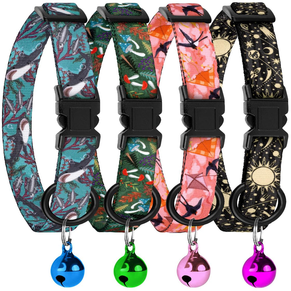 Collar BUDKAS con liberación rápida y estilo naturaleza para seguridad diaria