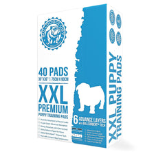 Bulldogology Almohadillas para perros con tapas adhesivas evitan desplazamiento.
